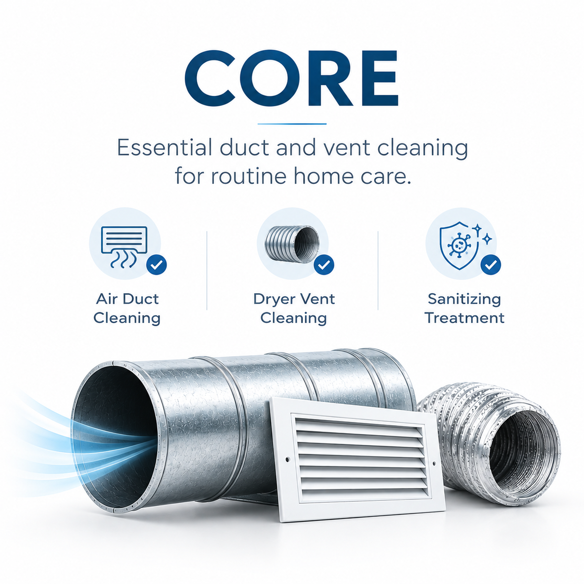 Core Air Duct Cleaning Package