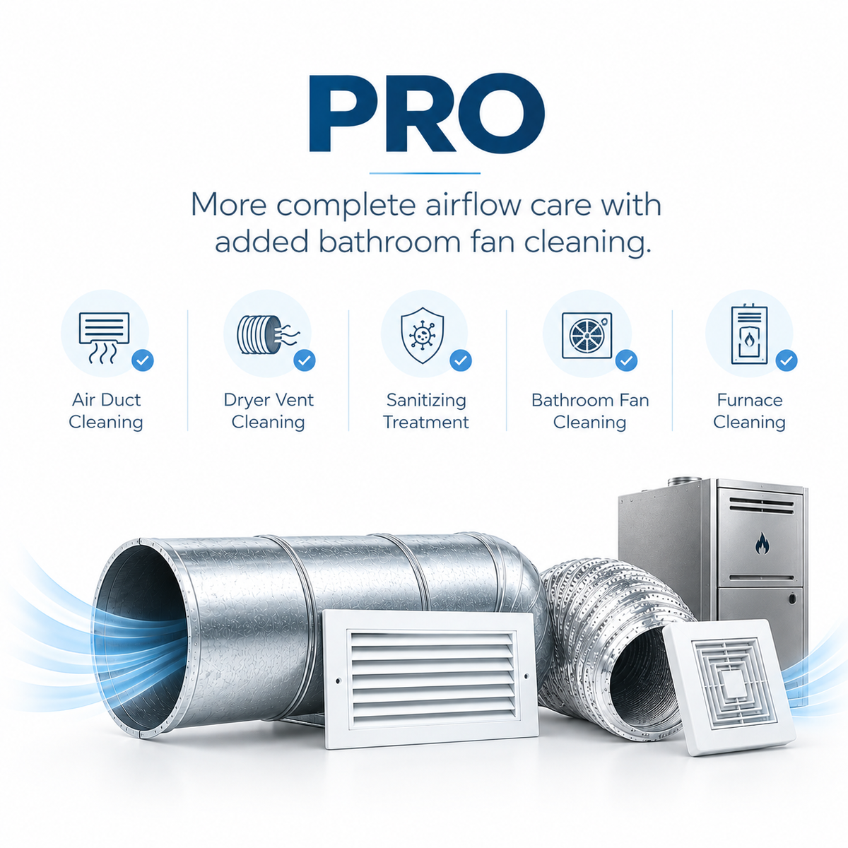 Pro Air Duct Cleaning Package
